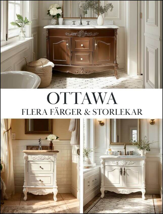 Se alla "Ottawa" kommoder Se alla "Ottawa" kommoder