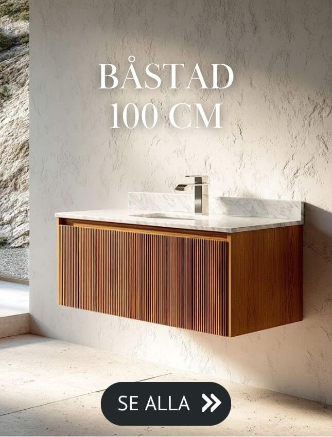 Se alla 100cm badrumskommoder av modellen "B&aring;stad"
