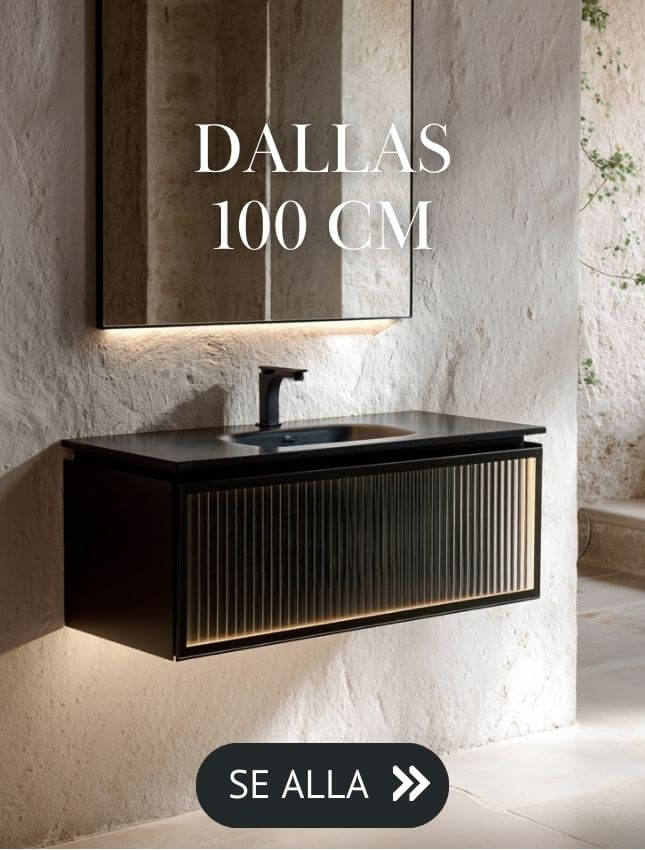 Se alla 100cm badrumskommoder av modellen "Dallas"