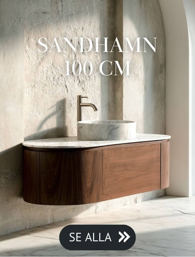 Se alla 100cm badrumskommoder av modellen "Sandhamn"