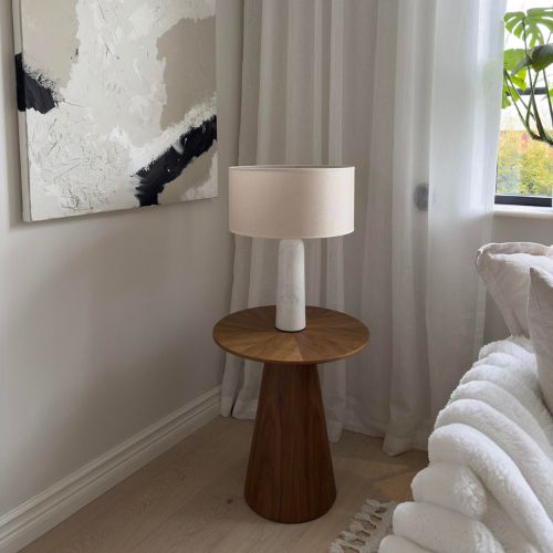 Kristallplafond Svart Ø80cm - Hannover