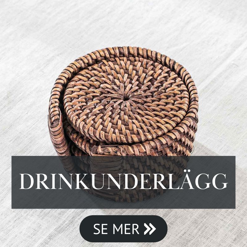 Glasunderl&auml;gg & drinkunderl&auml;gg