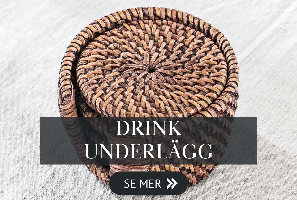 Glasunderl&auml;gg & drinkunderl&auml;gg