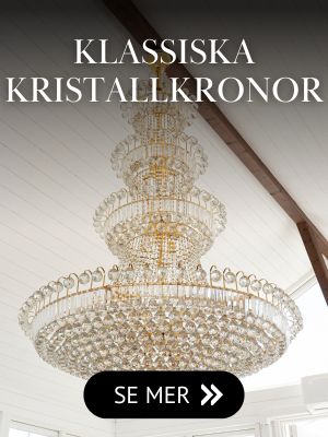 Moderna kristallkronor i italiensk design, nu till 20% Moderna kristallkronor i italiensk design, nu till 20%