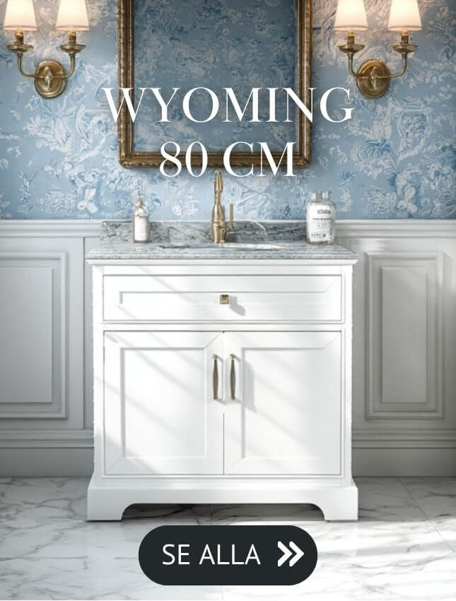 Se alla 80cm Wyoming kommoder