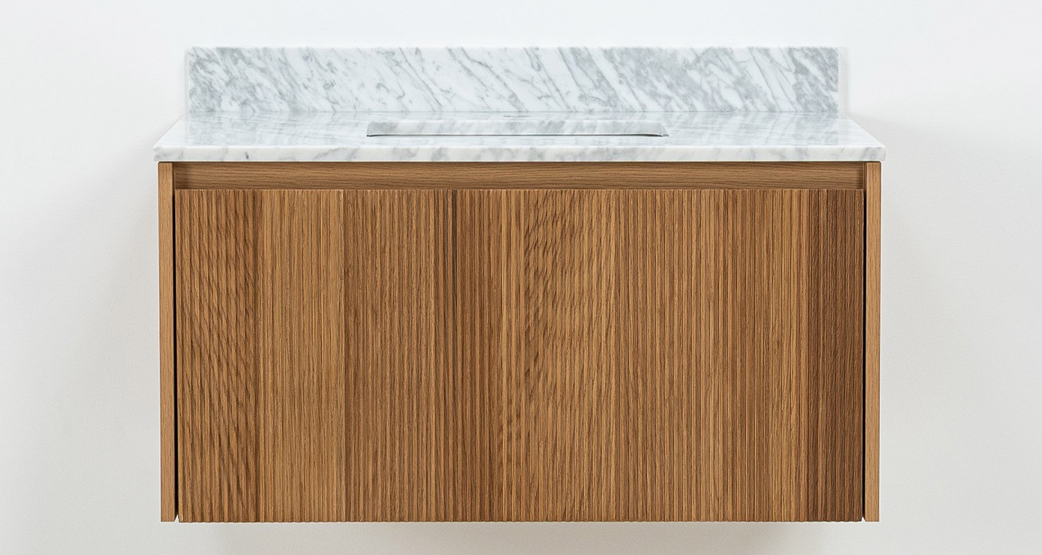Kommod ek med tvättställ 80cm Kommod ek med tvättställ 80cm