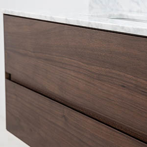 Detaljbild Marstrand 100cm valnöt Detaljbild Marstrand 100cm valnöt