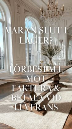 Matbord - Ulriksdal - Varan slut i lager?
