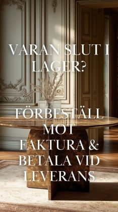 Matbord - Marmorbord Brunt Matisse - Varan slut i lager?