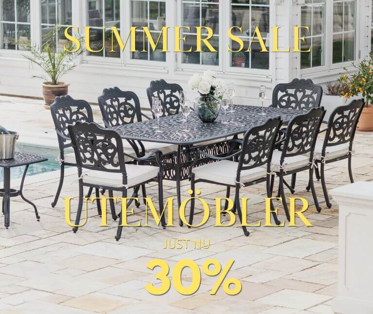 Just nu 30% på utemöbler Just nu 30% på utemöbler