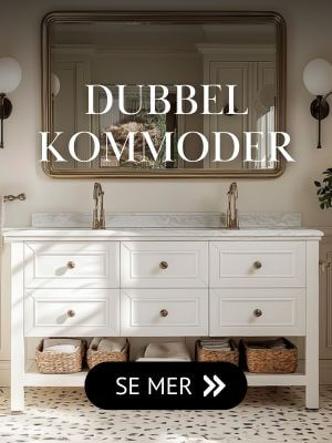 dubbelkommoder & tvattstallsskap med dubbla handfat dubbelkommoder & tvattstallsskap med dubbla handfat